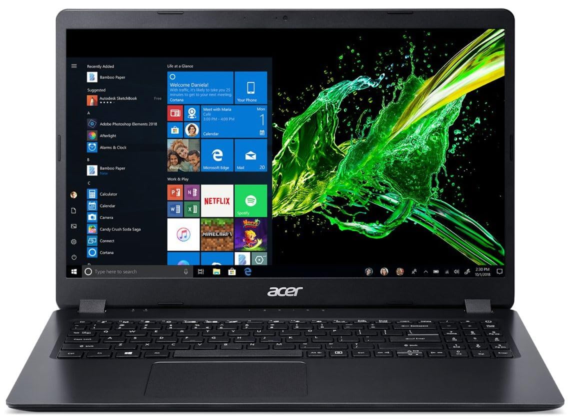 Aspire Acer Windowsノート本体 3 de HD Full pantalla A315-54, Laptop - 3 Aspire acer Amazon.com: I3-8130 Core A315-54 Windowsノート本体