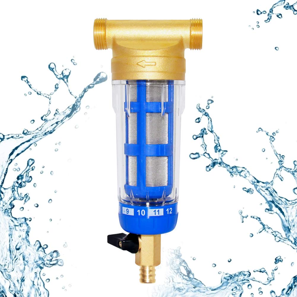 Buy Beduan Water PreFilter Sediment Filter 40 Micron, 3/4" MNPT, 1/2