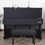 Protégez Votre Piano avec Housse de Piano Droit Mooson - Housse Anti-Poussière pour Clavier de Piano Tout Inclus ! (Vide)