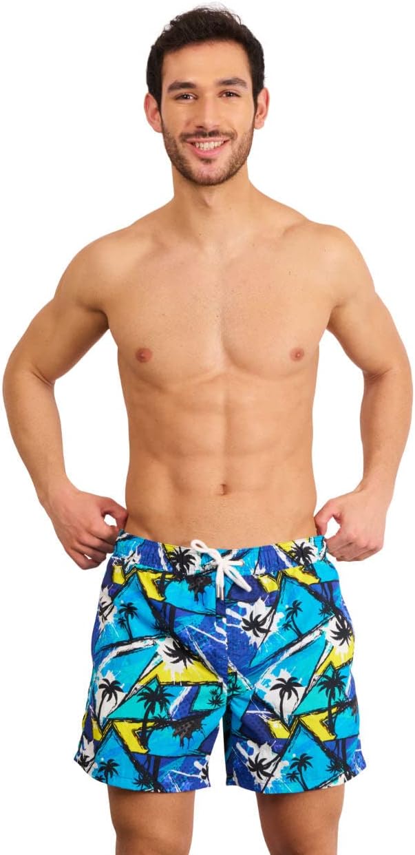 Kiniki Men's Traditional Beach Board Swimming Shorts