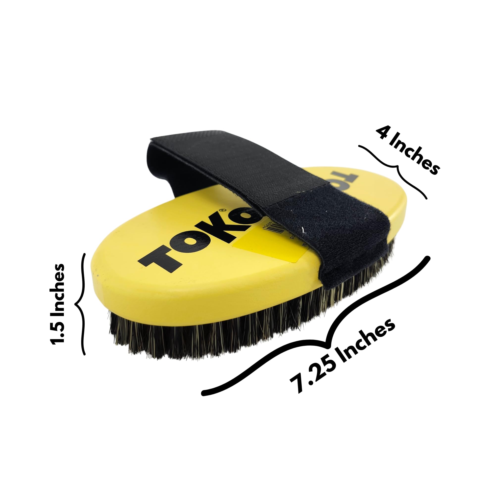 Toko - Base Brush Oval Copper with Strap, Color 0