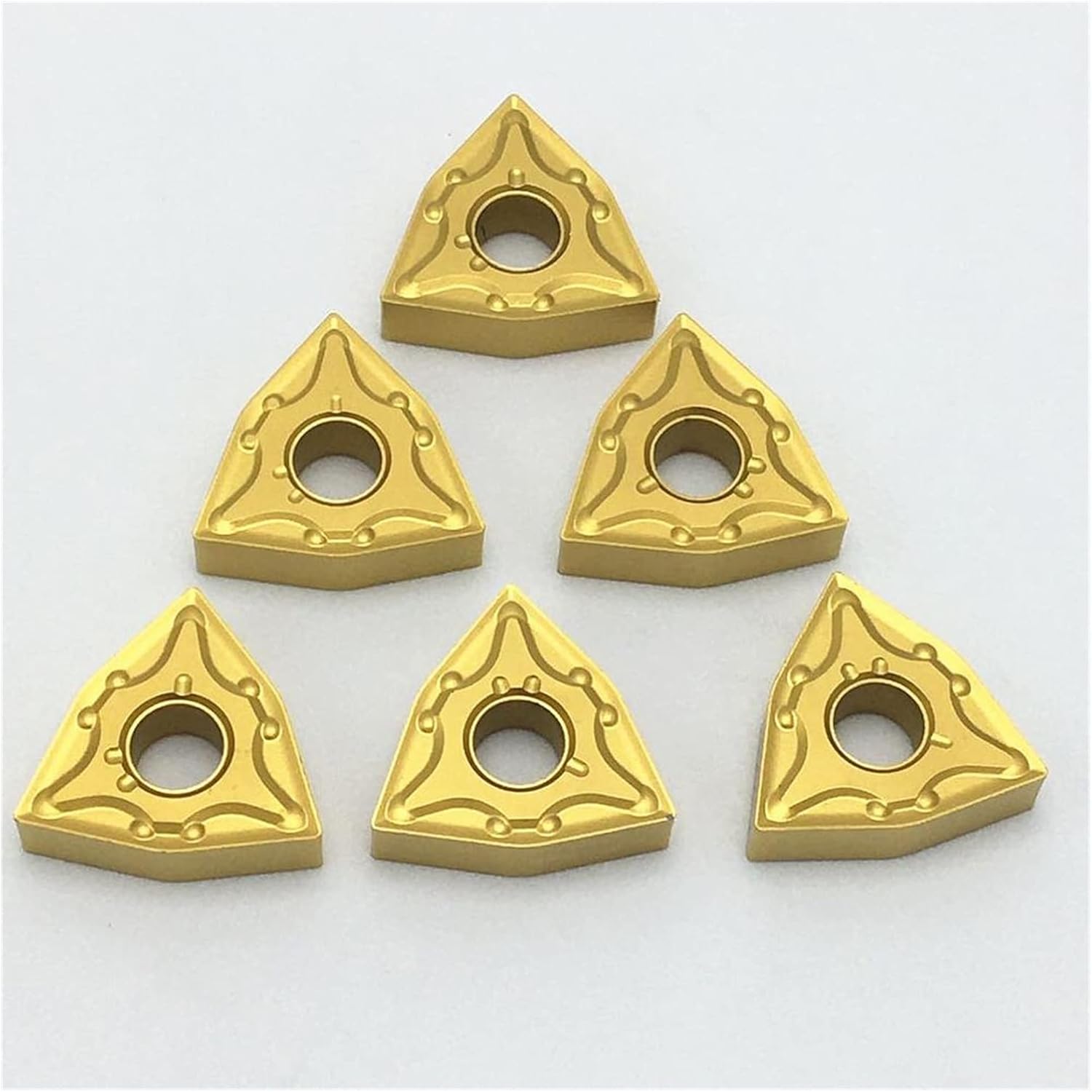 Surface Milling Cutter Carbide Milling Insert WNMG080404 MA US735 External Turning Tool CNC Tool WNMG 080404 Lathe Tool (Angle : WNMG080404 MA US735, Shank Diameter : 10PCS(1box))