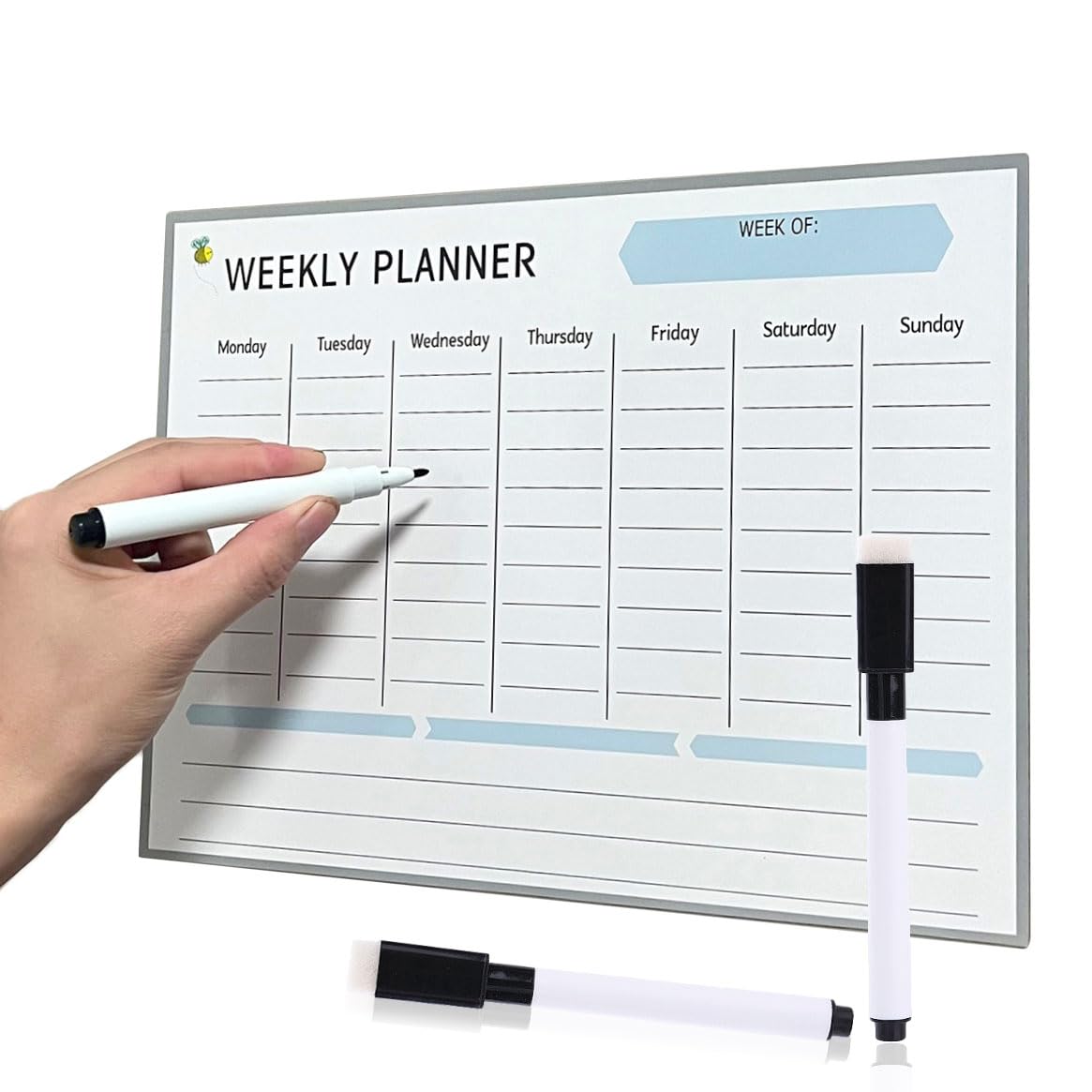 Belegao Weekly Planner Whiteboard Magnetic