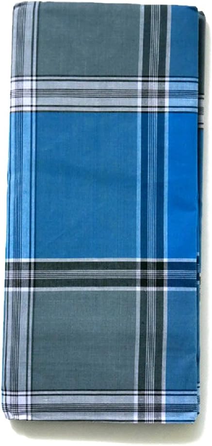 Mens Branded Lungi 100% Cotton Saram Sarong Night,Beach Wear-Sewn-2.15 Meters/Stitched Assorted Pattern Checked Design Colours by eshop7