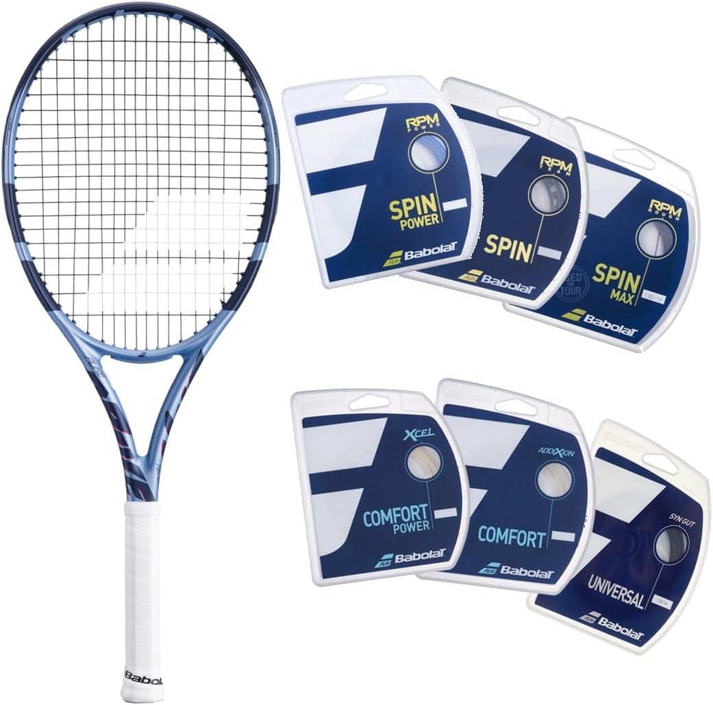 Babolat Pure Drive Team 11th Gen Tennis Racquet Strung with Your Choice of String