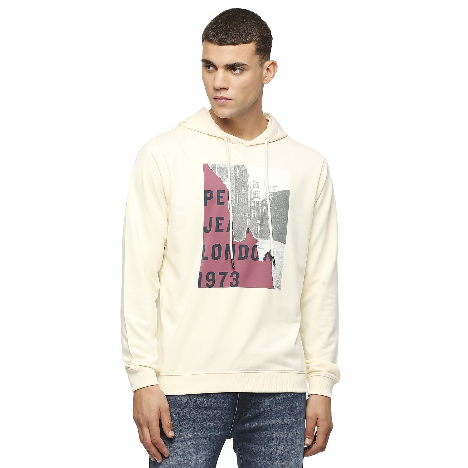 pepe jeans Cotton Men Hooded Sweatshirt-picture-49