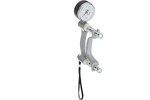Jamar Hydraulic Hand Dynamometer: Grip Strength Evaluator and Cordless Exerciser