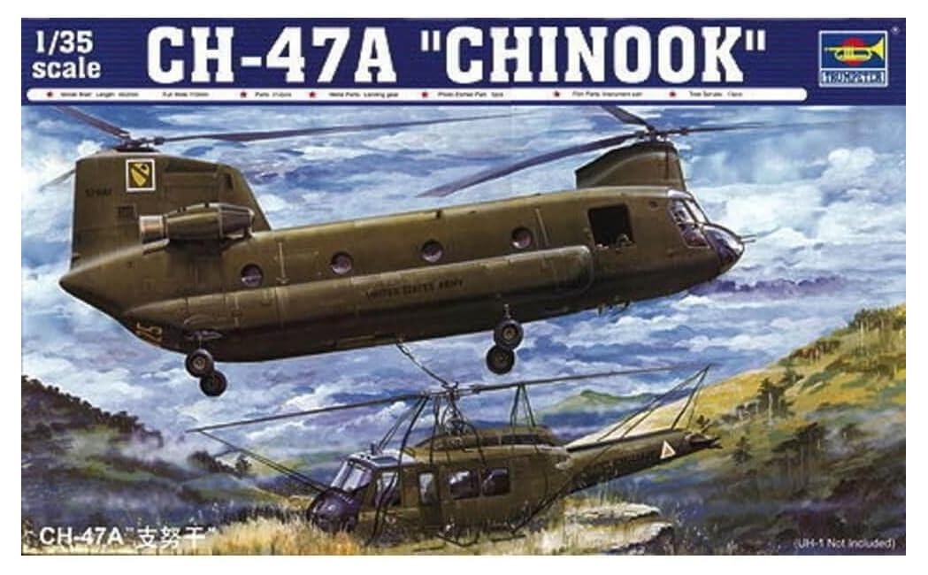 Amazon | トランペッター 1/35 CH-47A チヌーク 大型輸送ヘリコプター  