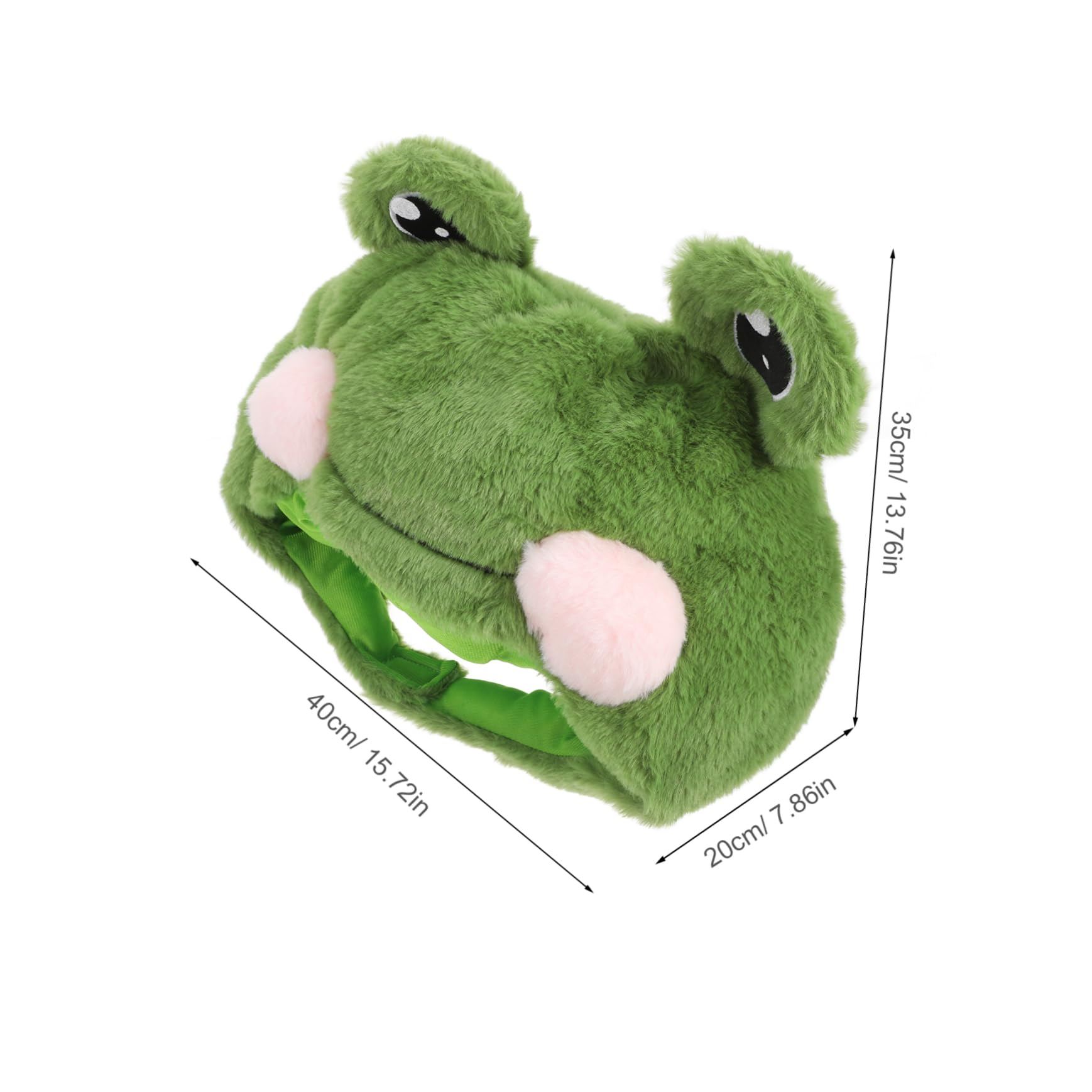 OUNONA Gorro de de con Bufanda y Orejas para Disfraces de Cosplay Accesorios de Fiesta y Fotografía Cabeza Completa y Cómodo para Bebés
