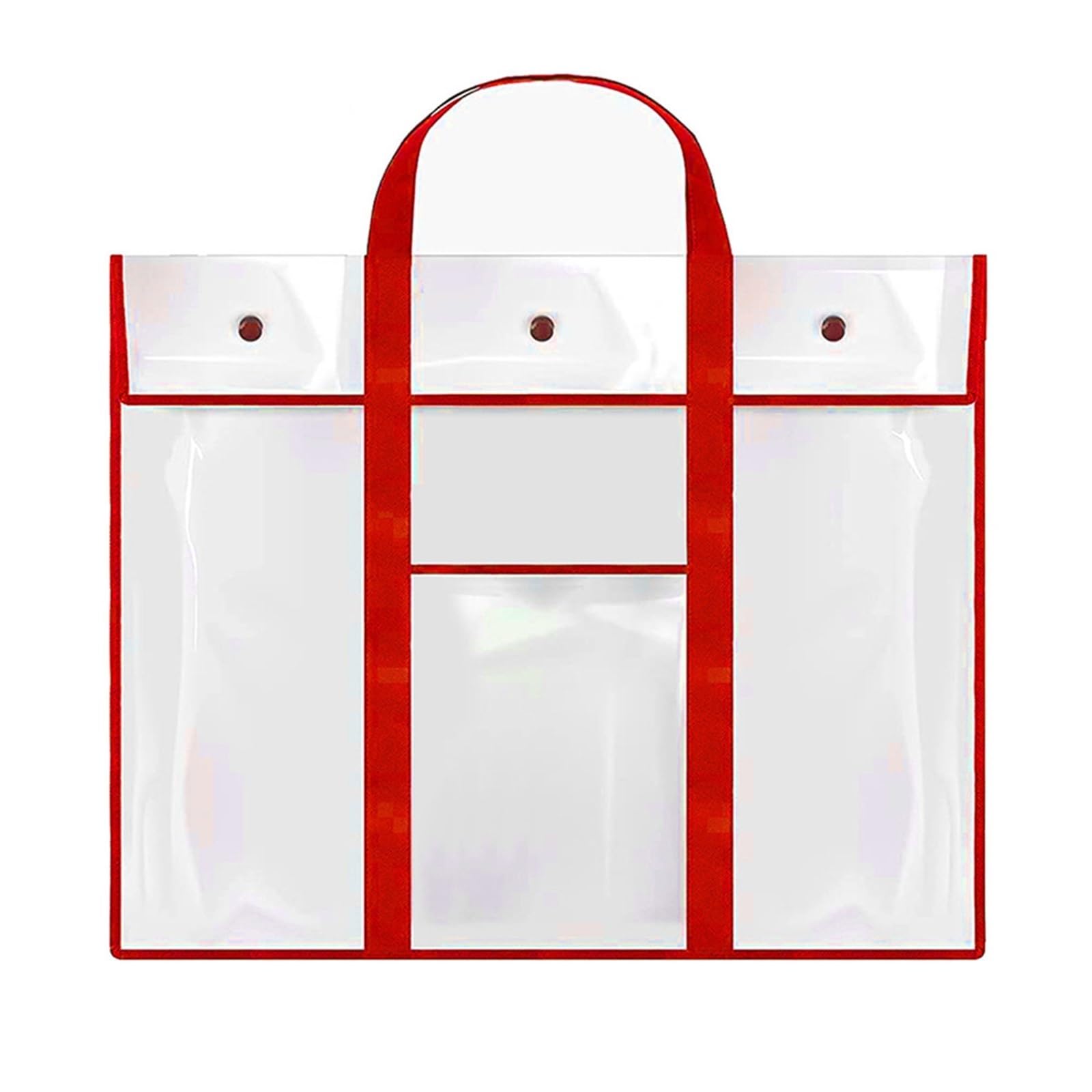 Bolsa Para Tablero De Dibujo De Artista Carpeta transparente de PVC de gran capacidad, bolsa portátil for tablero de dibujo, bolsa de almacenamiento de papel for bocetos y carteles, bolsa for pizarra