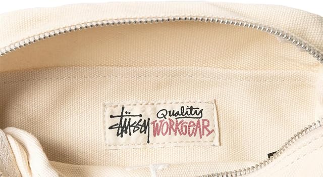 Amazon | [ステューシー] CANVAS SIDE POUCH NATURAL/BLACK 134255