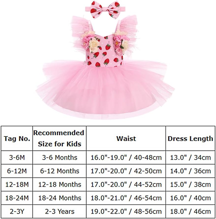 IMEKIS 幼児 赤ちゃん 女の子 牛 誕生日 衣装 ボーホー バックレス チュチュ ドレス ヘッドバンド ケーキ スマッシュ 写