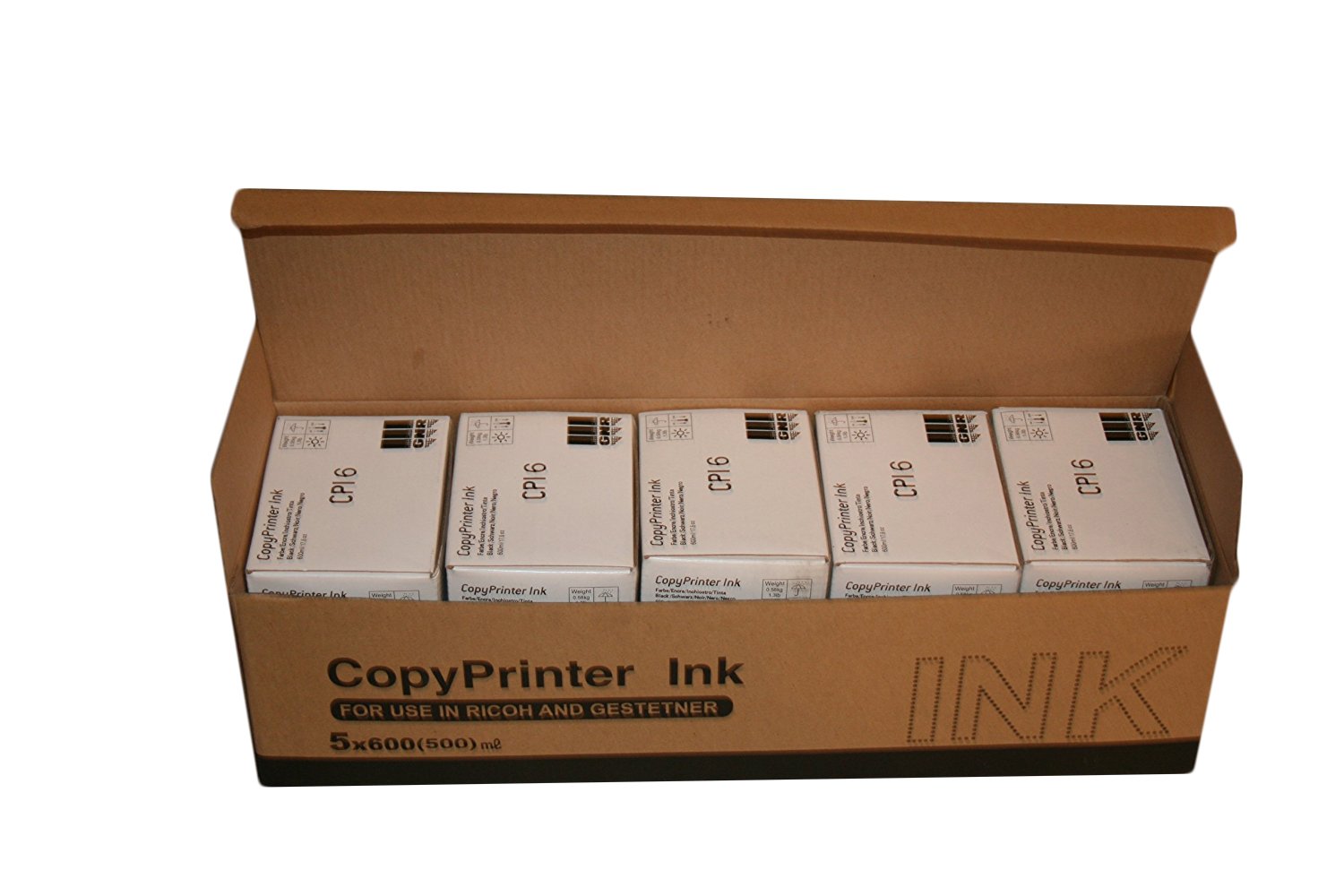 5 Wholesale Widgets Brand Inks Compatible with Ricoh JP-6 / Gestetner CPI6 / Savin 4557 / Standard 3340 RICJP6C