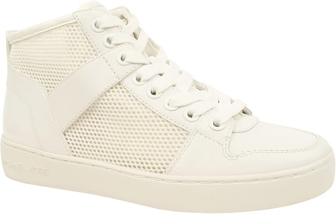 MICHAEL Michael Kors KEATON STRIPE SNEAKER Wit / Blauw - Gratis levering |  Spartoo.nl ! - Schoenen Lage sneakers Dames € 89,40