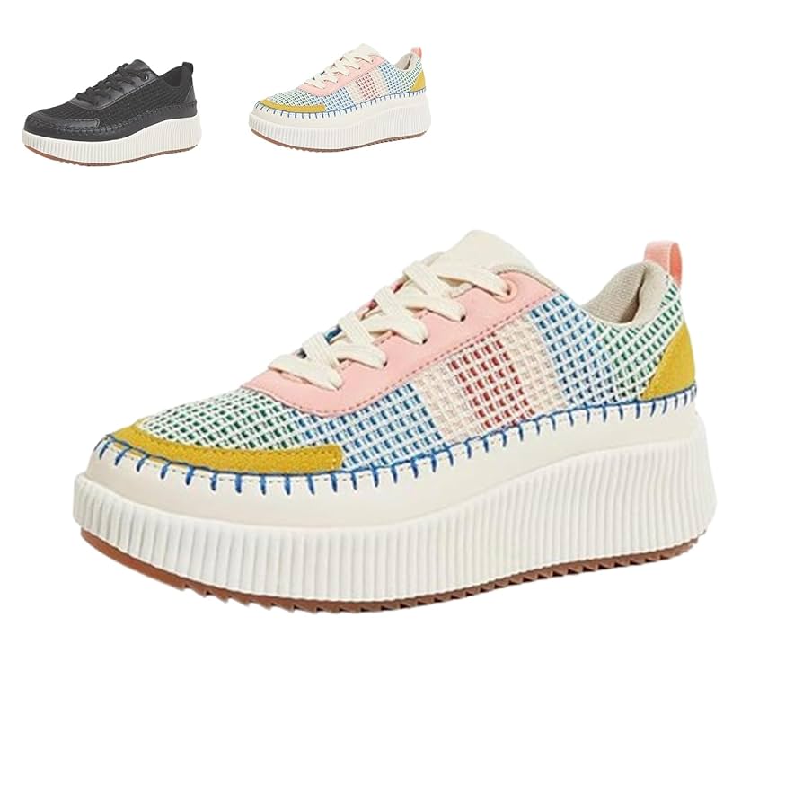 スニーカー Women's Tennis Shoes Lacet - Terracotta JP7060.jpg?v=1