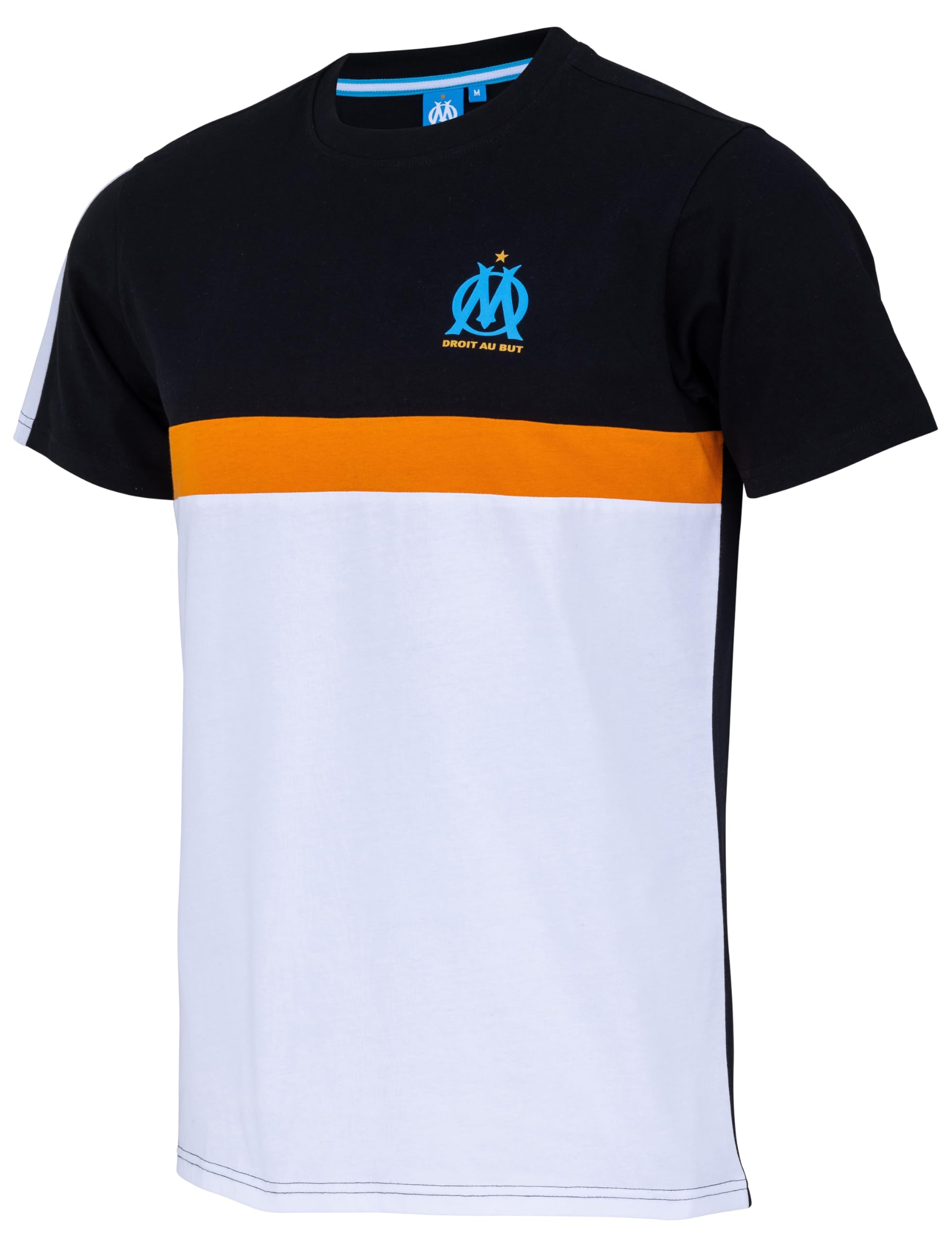 T-shirt Officiel Olympique De Marseille - Coton 160g - Collection Supporteur