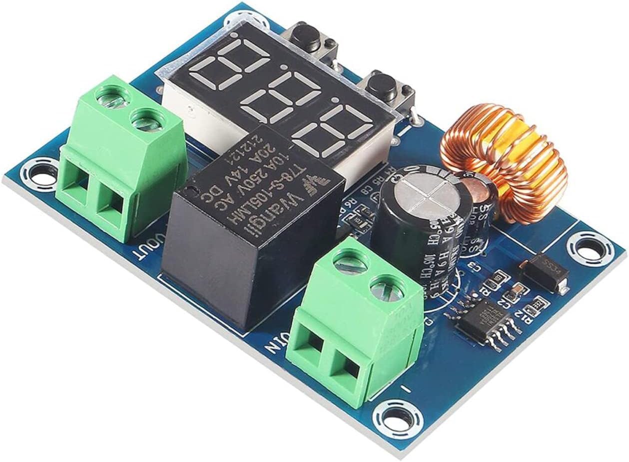 2 Pack XH-M609 Low Voltage Cutoff Module 12V-36V Digital Display Battery Undervoltage Protection Switch Over Discharge Disconnect Relay for Lithium and Lead-Acid Battery Charging Systems - Image 4 thumbnail