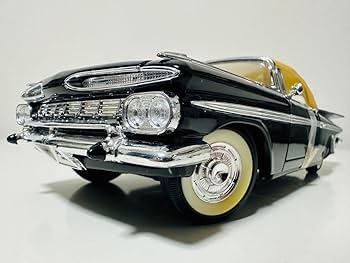 シボレー　59 インパラ　ローライダー　1/18 ダイキャストモデルカー Amazon.co.jp: 1959 シボレー インパラ ローライダー キャンディ
