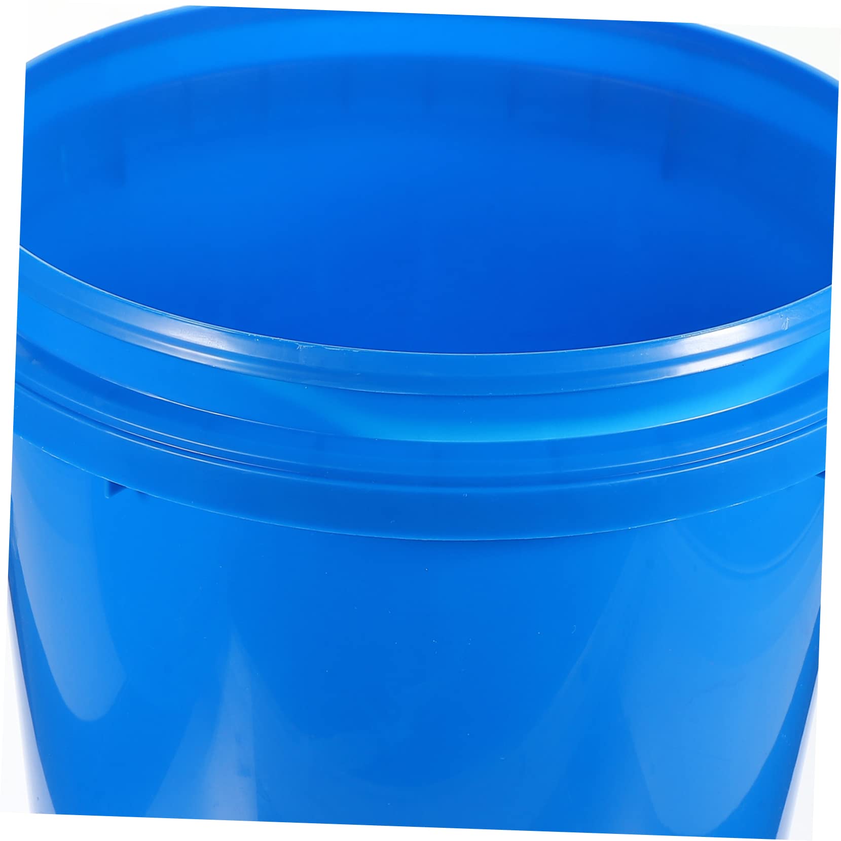 Cubo de Pintura Redondo de 10l con Tapa, Hdpe Azul | Alta Resistencia y Diseño con Asa, para Almacenamiento Diario y Embalaje de Pintura