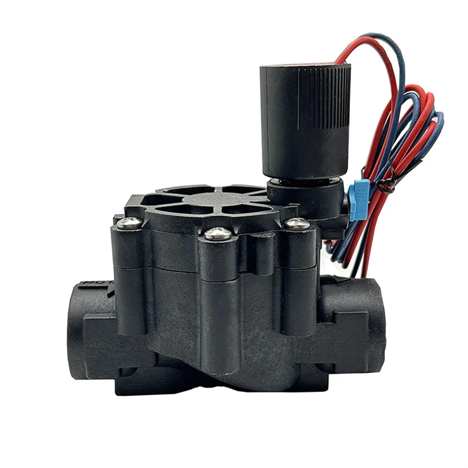 Xncdbvypa 12Vdc Water Solenoid Valve 1/2", 3/8", 3/4", 1", 220V, 12, 24, Normally Closed Nylon Valve For Watering Gardens And Farms(,0.75Inch)