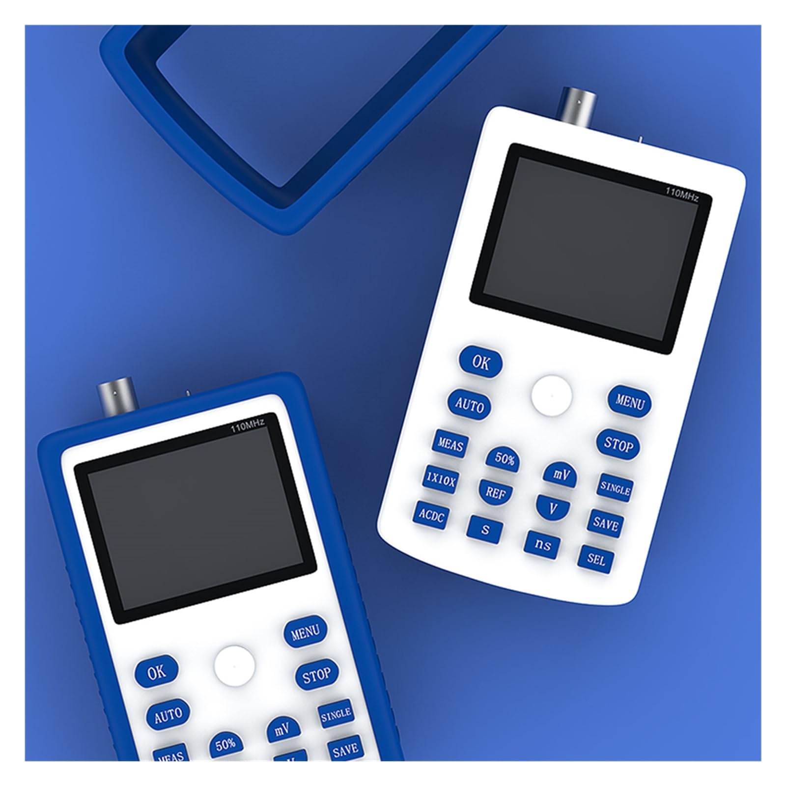 Oscilloscopi digitali professionali Frequenza di campionamento 500 Larghezza banda analogica 110 MHz Supporto Memorizzazione forme d'onda Facilità Di Misurazione