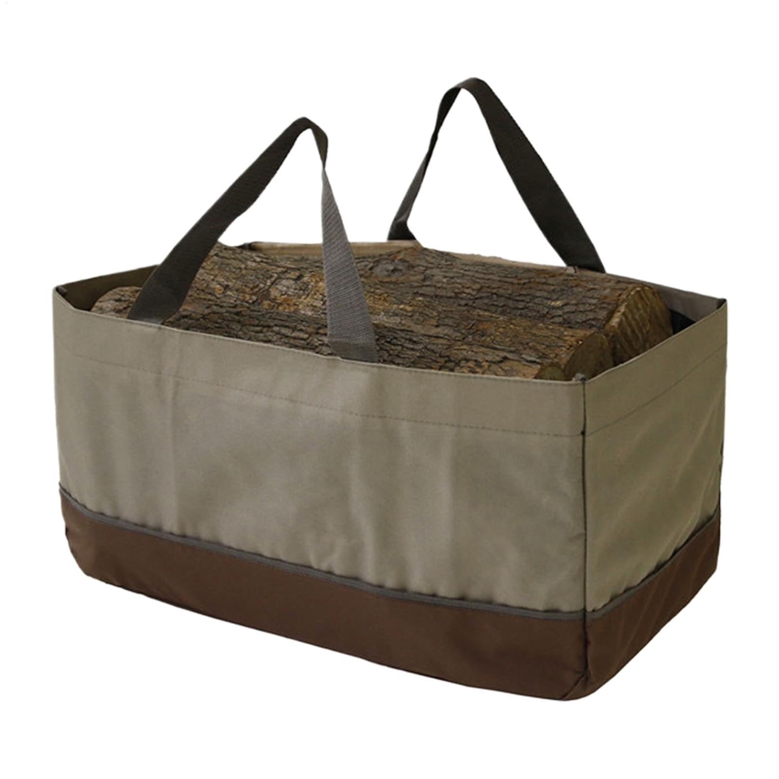 Porta Legna Borsa for trasporto legna da ardere for carichi pesanti - Trasportatore di tronchi grande capacità con maniglie robuste, materiale in tessuto Oxford resistente