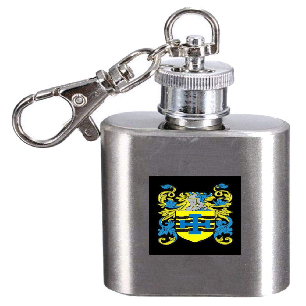 Flasque Carnegie blason de famille, le cadeau historique idéal de 28,3 ml