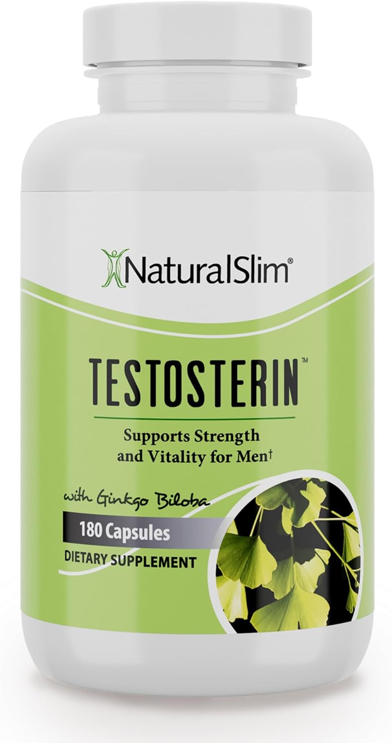 NaturalSlim Testosterin Mens Multivitamins Testosterone
