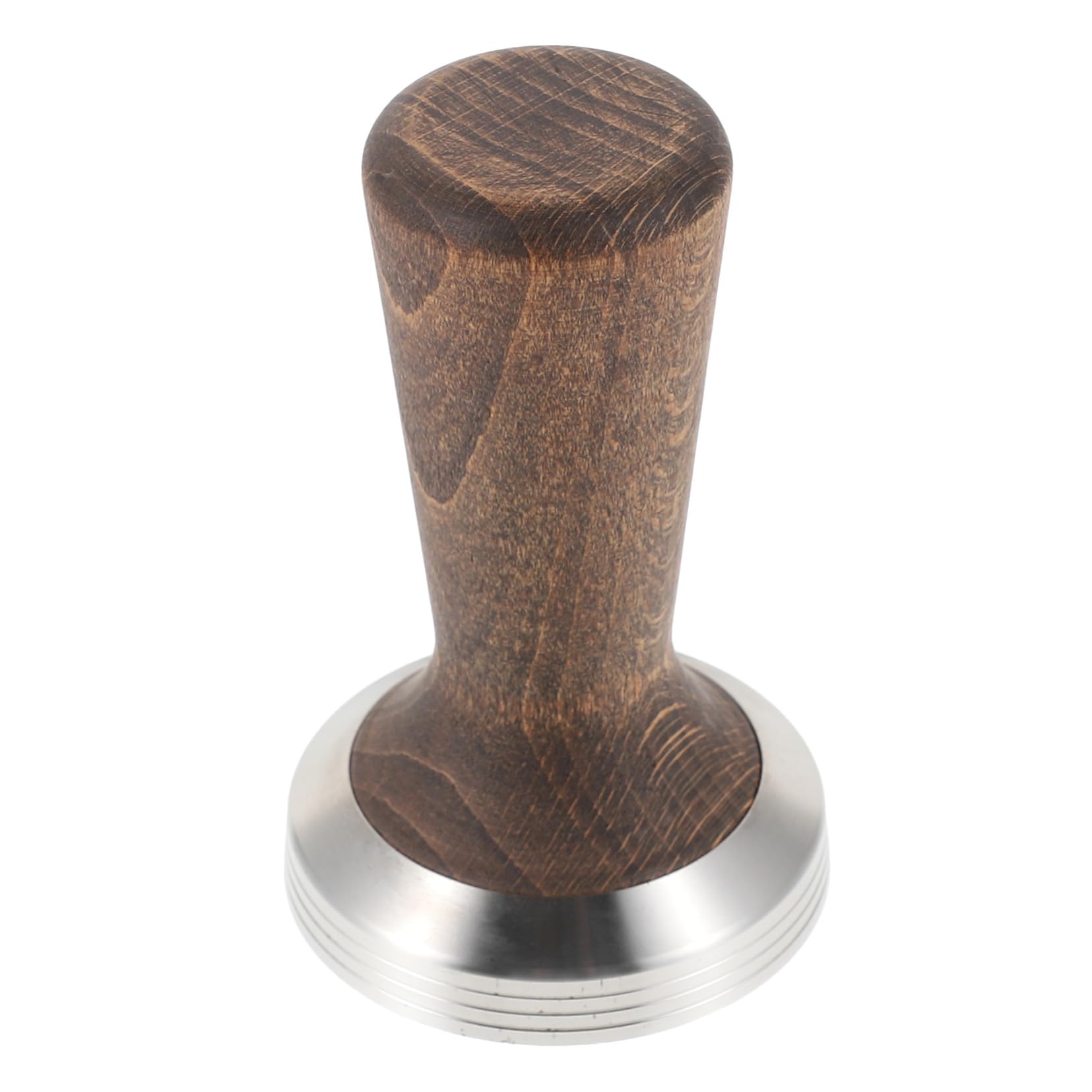 Tamper café inox ergonomique pour un tassage homogène et précis du café