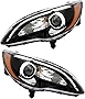 Gold Shrine For Chrysler 200 S Headlights Lamps Set 2011 2012 2013 2014 Halogen Driver and Passenger Side