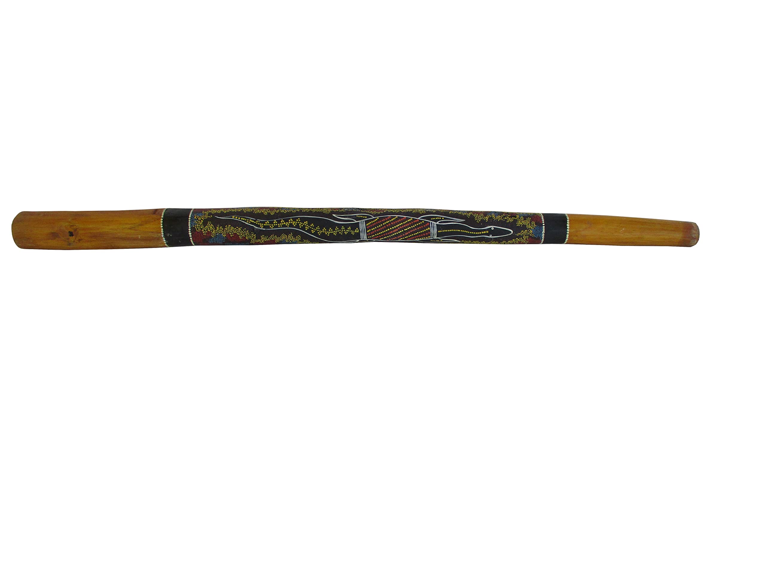 Didgeridoo digeridù Strumento a fiato aborigeni australiani NON SINTETICO BAMBU