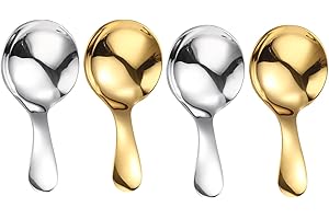 Sugar Scoop Set - 4Pcs Short Handle Scoops for Kitchen and Home