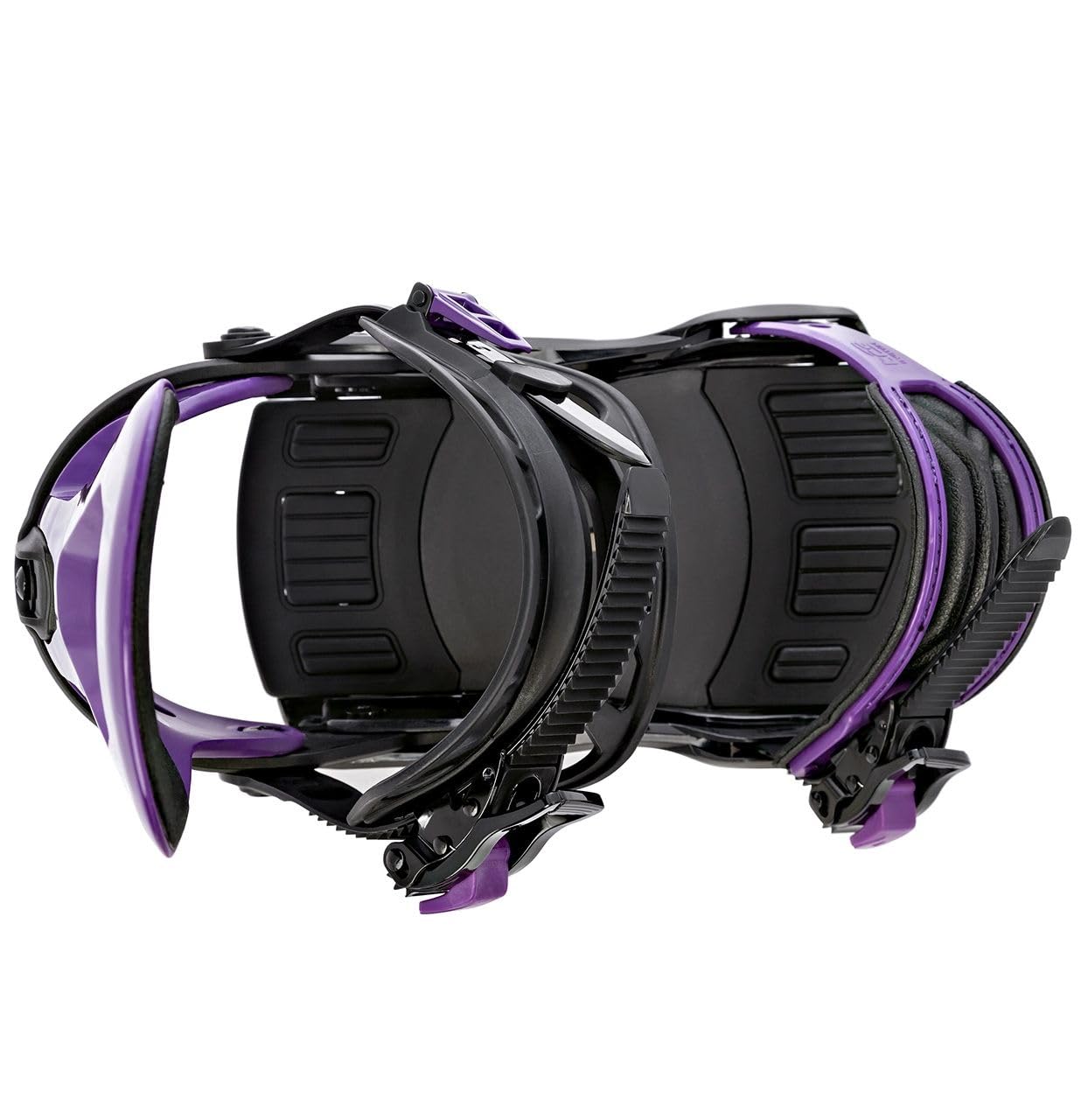 RAVEN – Fijación de Snowboard S230 de 37 a 41 adulto – Niño negro/morado mixto