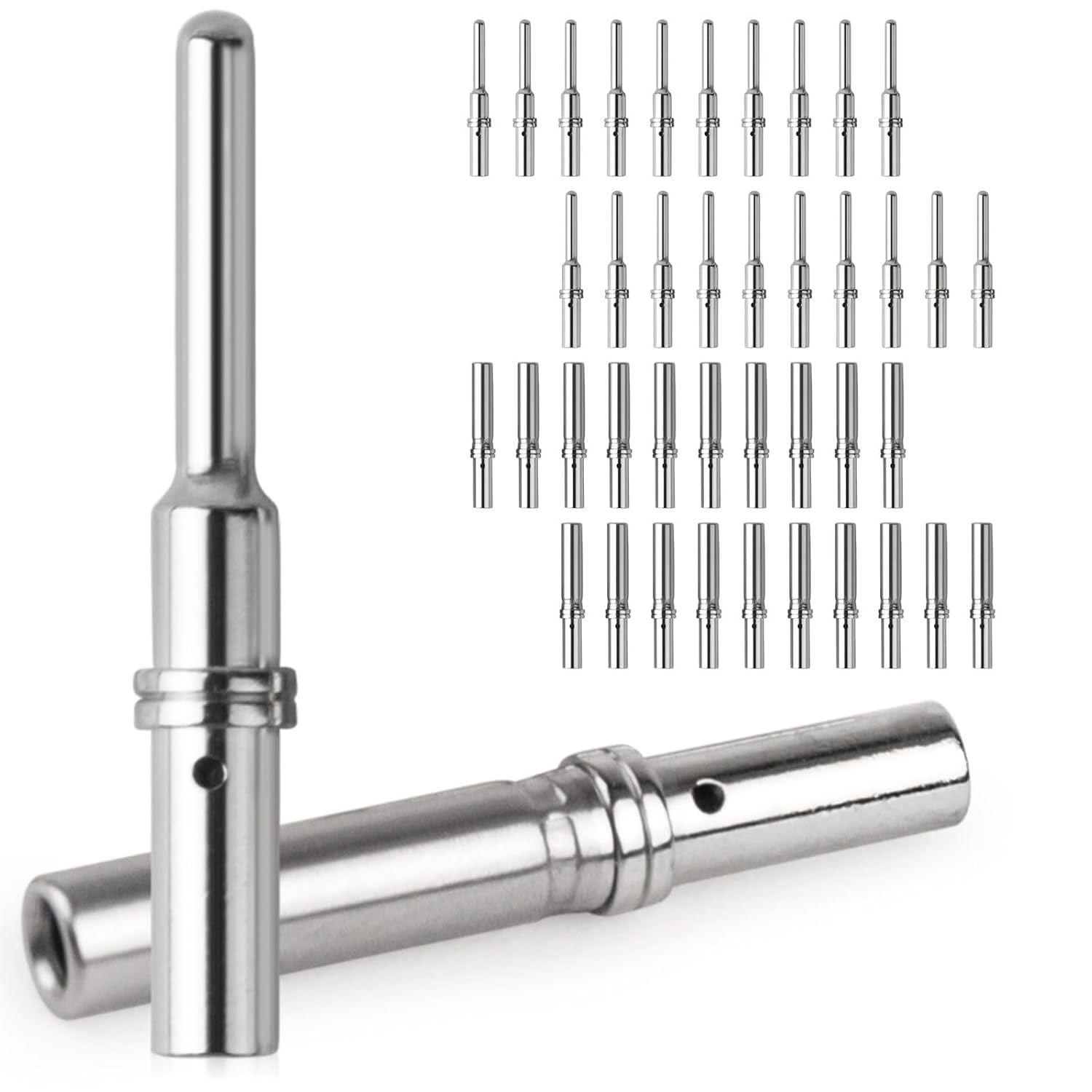 JRready ST6364-020 Kit di Contatti Deutsch Dimensione 16 Pin Solido Deutsch Maschio Femmina Calibro del Filo 16-20AWG Pin Terminale Deutsch 0460-202-16141/ Zoccolo 0462-201-16141