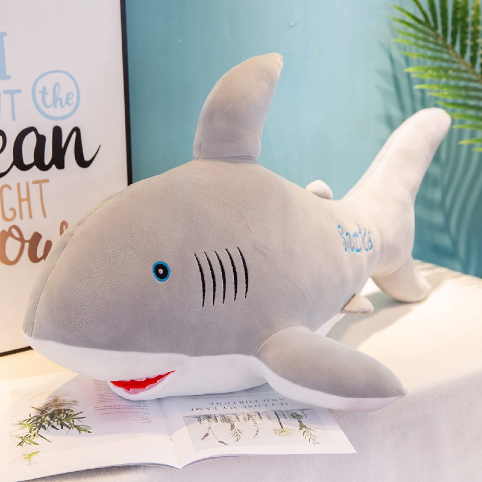 Amazon.co.jp: [ハウスXIN] ホワイトデー サメ さめ サメぬいぐるみ