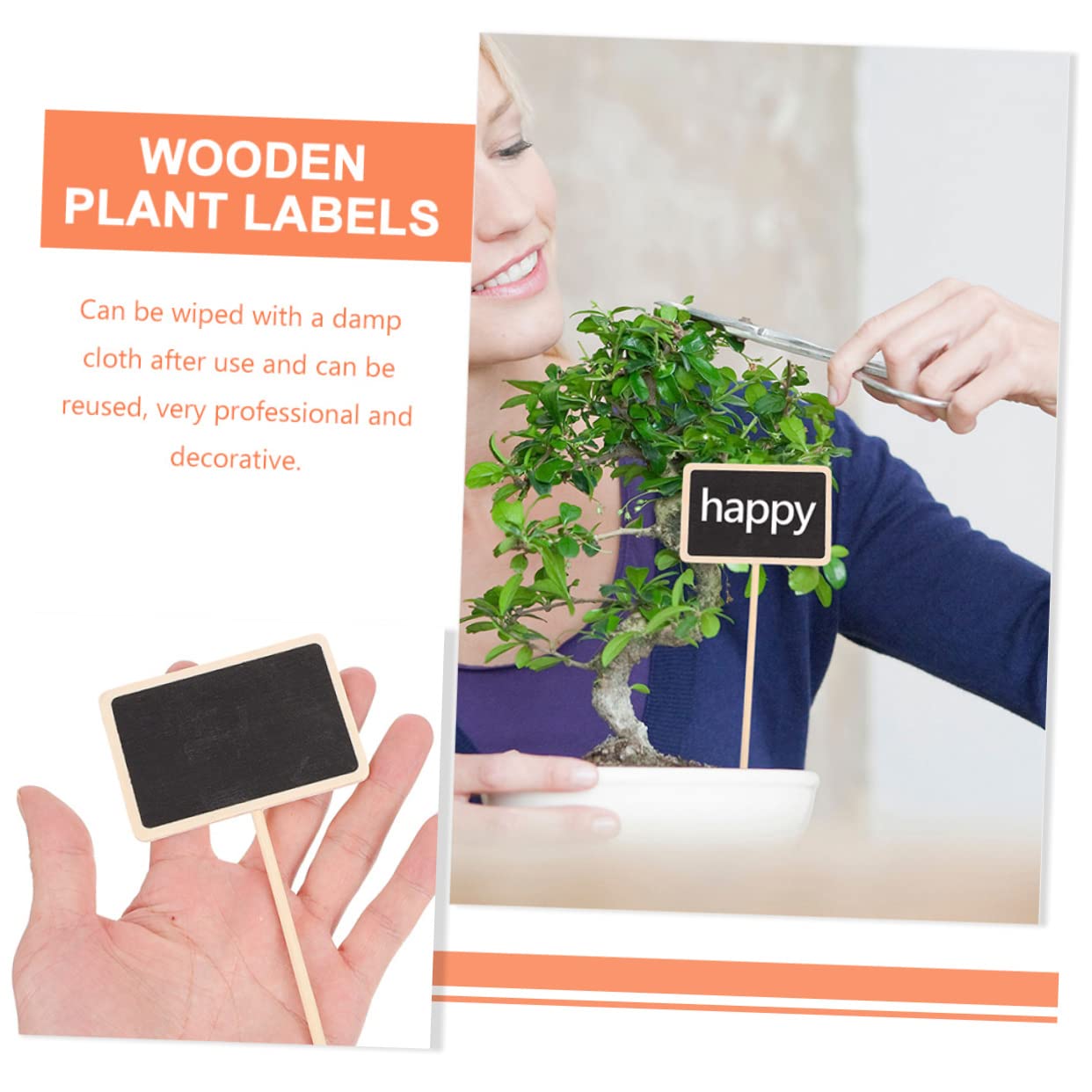 Toddmomy 3 Sätze Pflanzenschilder Gartenstecker Für Pflanzenbeschriftung Langlebige Und Leichte Etiketten Für Balkonpflanzen Und Sukkulenten Einzuführen Verwenden 20 Stück * 3