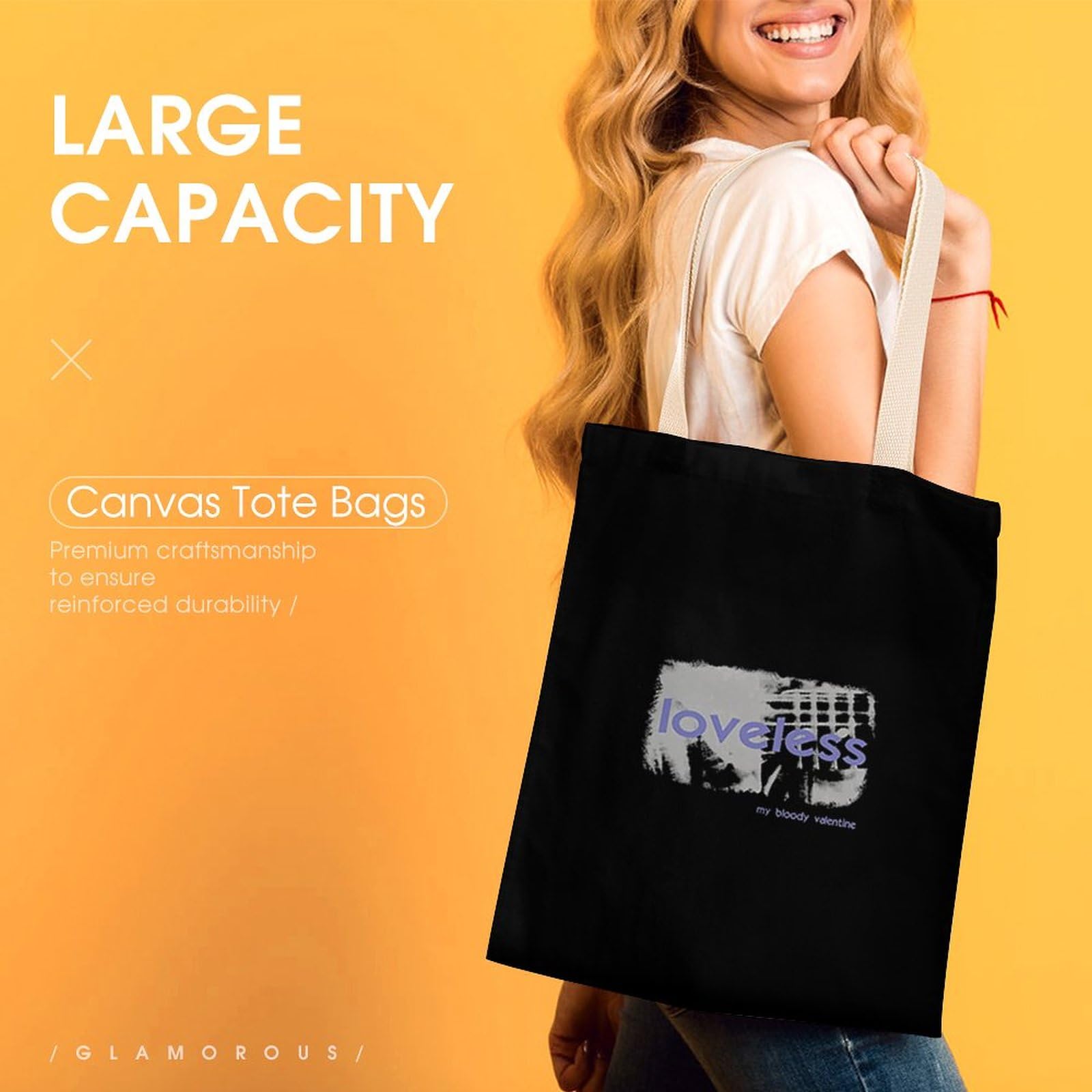 Amazon.co.jp: トートバッグ My Bloody Valentine ロック Loveless