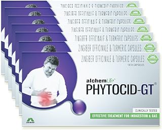 Capsules- Effective Treatment for Indigestion, Heartburn, Gas & Acidity |Natural & Clinically Tested |Non-Habit Forming| Pack of 7 (70 Capsules)