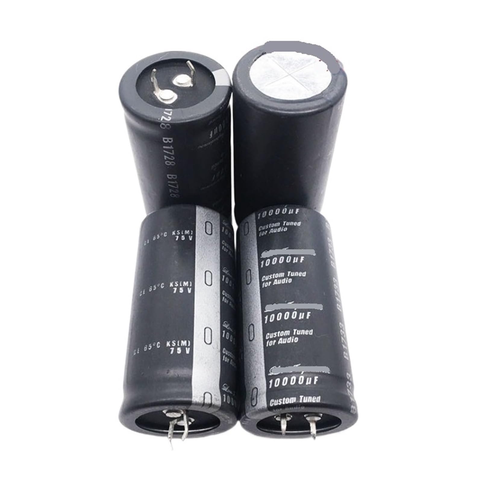 KSZHZYMGX 1PCS 75V10000UF 30X60 10000UF 75V 30 * 60 Aluminum Electrolytic Capacitor