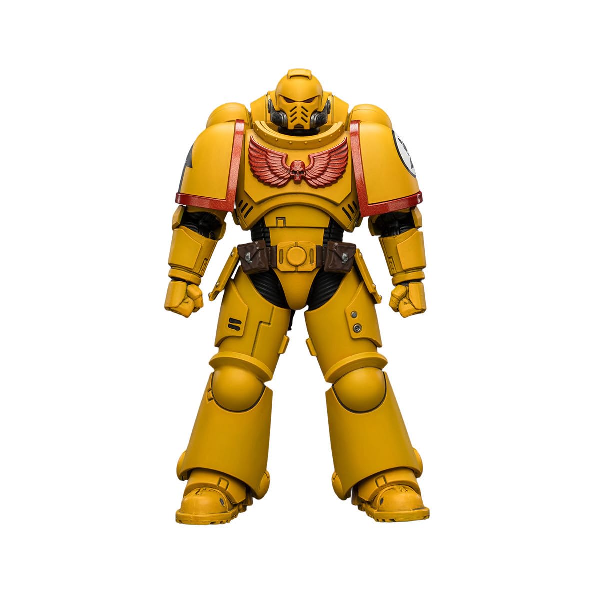 JOYTOY Warhammer 40K Intercessor with Bolt Rifle, Bolt Pistol and Chainsword 1:18 Scale 4.84inches Action Figure (Imperial Fists)