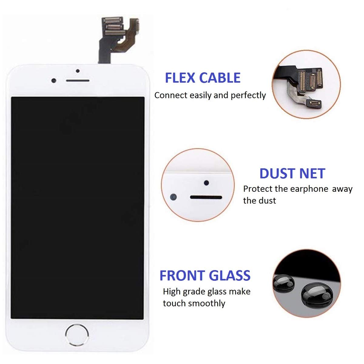 GULEEK IPhone 13 Akku 3550mAh - Komplettset Mit Werkzeug Für Akku-Tausch