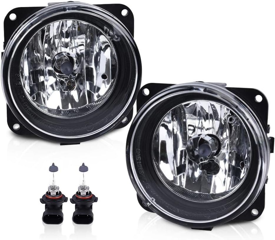 PIT66 Fog Light, Compatible with 2003-2004 Ford Mustang Cobra/Fit 2002-2004 Ford Focus(SVT Models Only)/Fit 2005-2007 Ford Escape/Fit 2002 Lincoln LS Left/Right