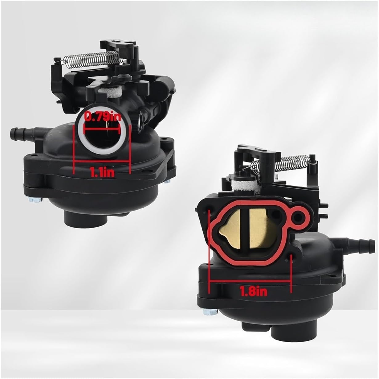 799584 594057Carburetor With 593260 Filter Kit Fit For BS 594058 592361 550EX 725EXI 140cc Engines For TB110 TB200 Lawn Mower