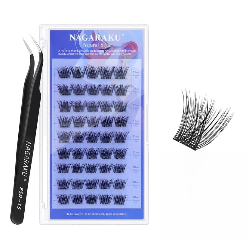 9 Rows-001-Natural Style&Tweezer