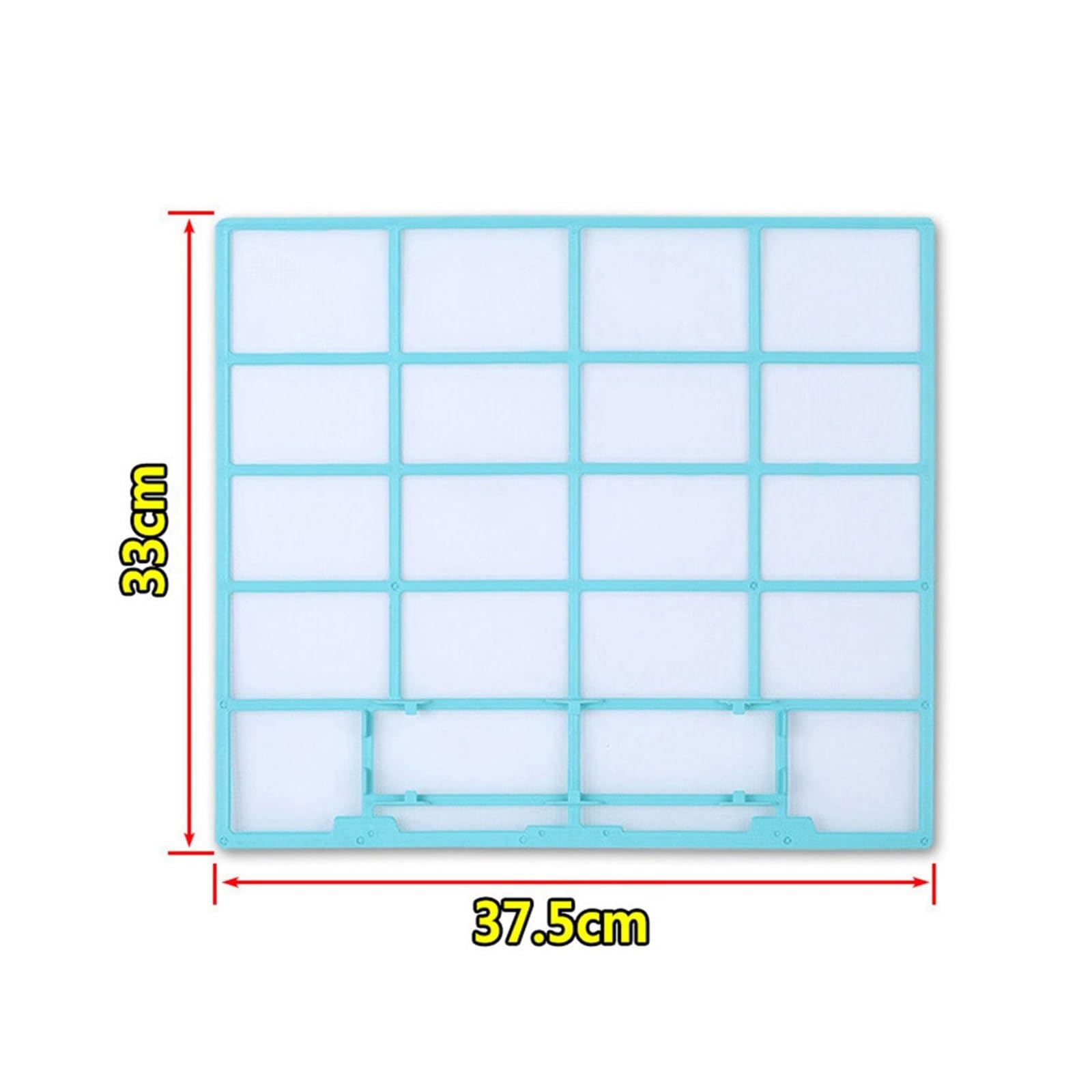 Accessori For Filtri Dell'aria Condizionata Da 1 Pezzo, Compatibili Con Midea, Accessori For Filtri Dell'aria Condizionata Unità Interna Anti-polvere Sospesa(37.5cm)