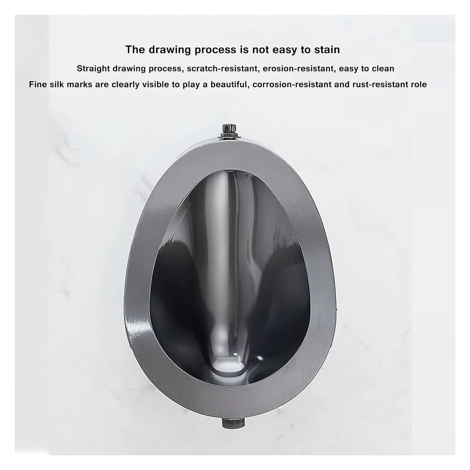 Orinal de pared de acero inoxidable 304 para hombre con sensor inteligente para uso de alta eficiencia en hoteles y baños públicos