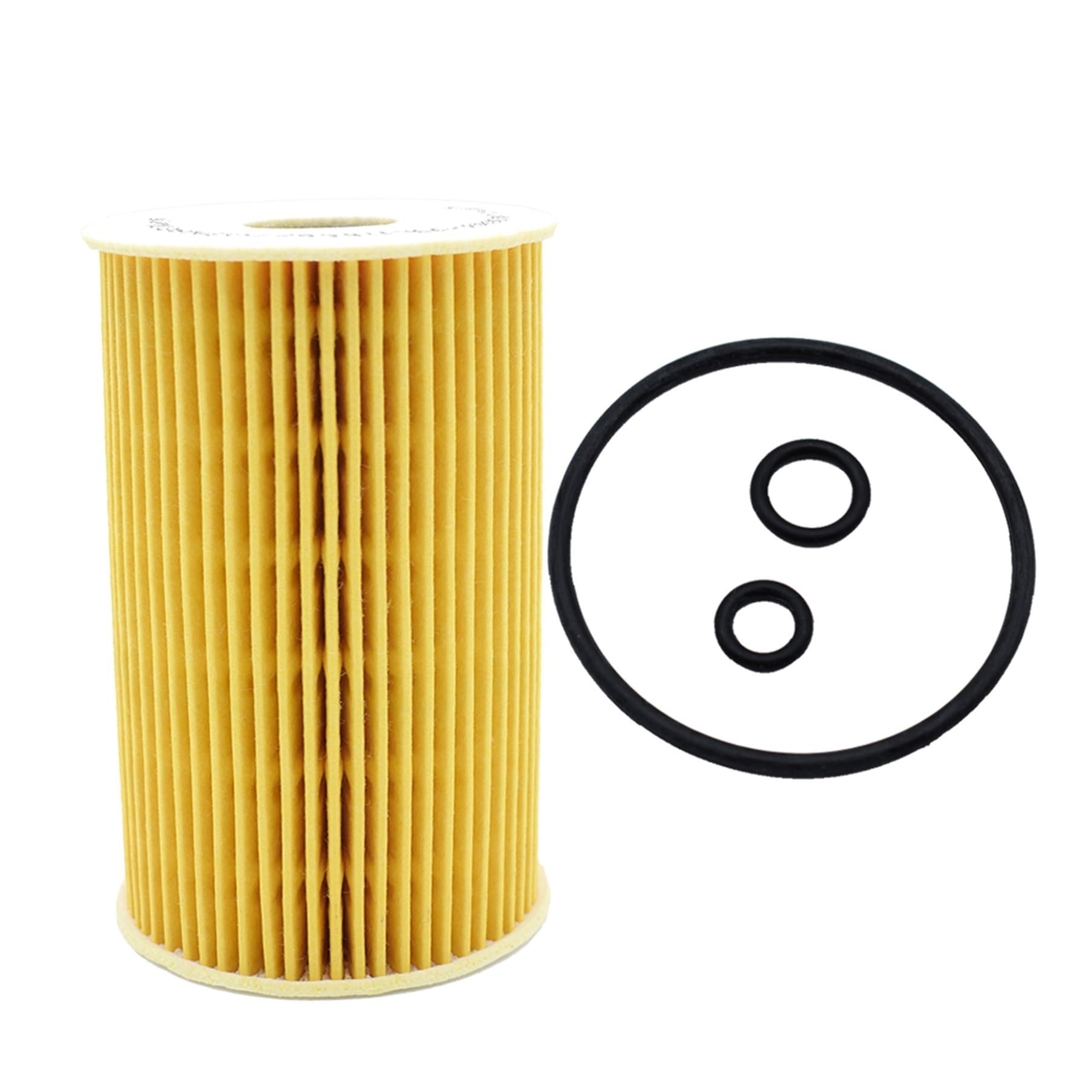 Filtro de aceite giratorio 3 filtros de aceite de motor 03L115562 03L115466. Compatibles con Audi A1, A3, Q3, Q5 y ​​TT; VW Beetle; Eos; y Golf MK5 y MK6.