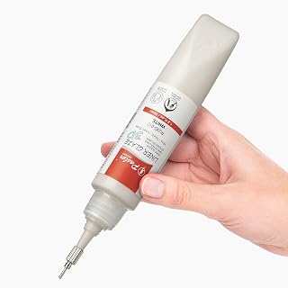 Pasler 3D Liner Glaze - 1.8 fl oz/50 ml, Great for Pottery Bisque, (PU3D-012 White)