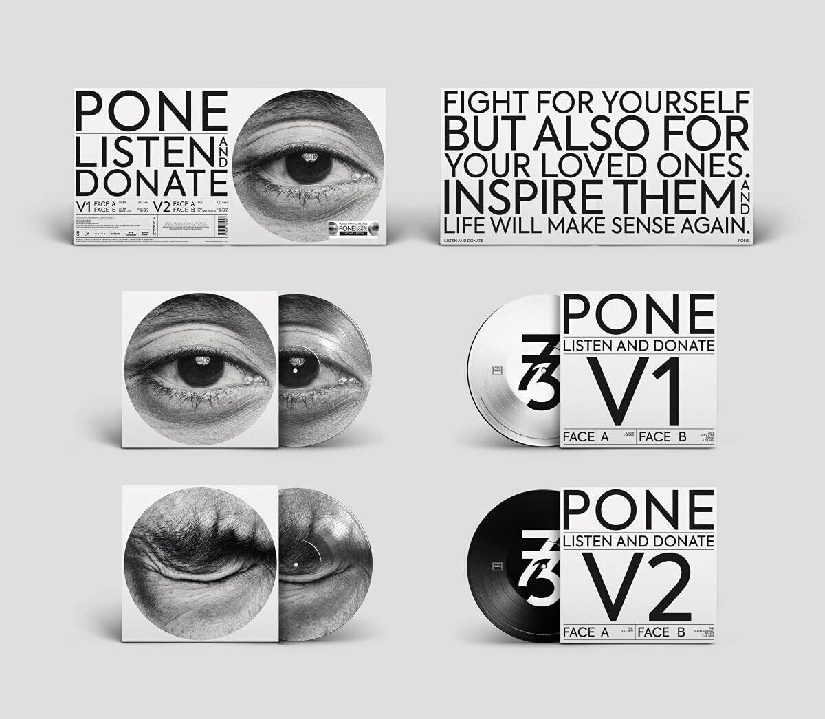Listen And Donate (Double Picture Disc EP) (12") [VINYL]