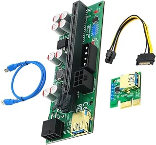 Pcie Riser Express Cable 6 Sets Pcie Riser Card Graphics Extension Mining Gpu Extension Cable Mining Riser PCB Mining